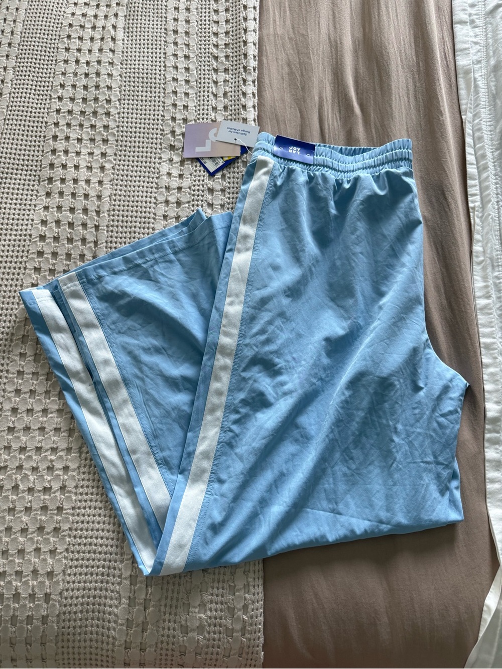 NEW JoyLab Blue Extra Long-Length Mid-Rise‎ Woven Pants